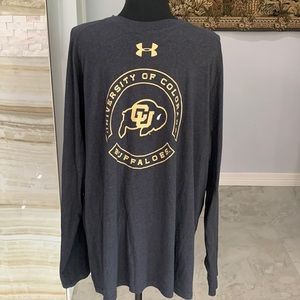 Heat‎ Gear University of Colorado Long Sleeve Tee.,Size XL (361)